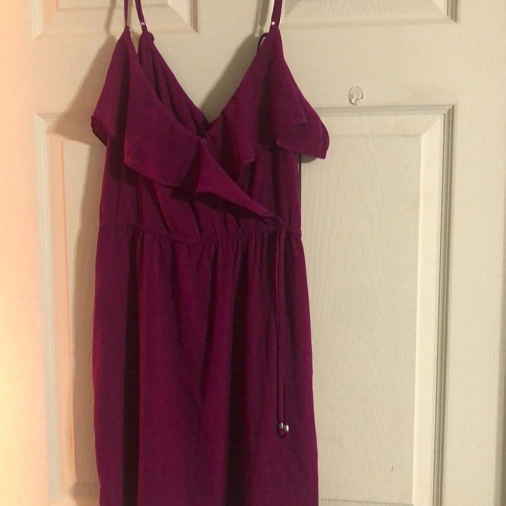 Purple dress